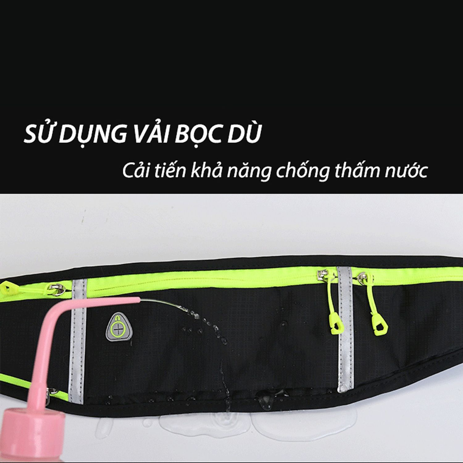 đai chạy bộ đeo hông thời thượng