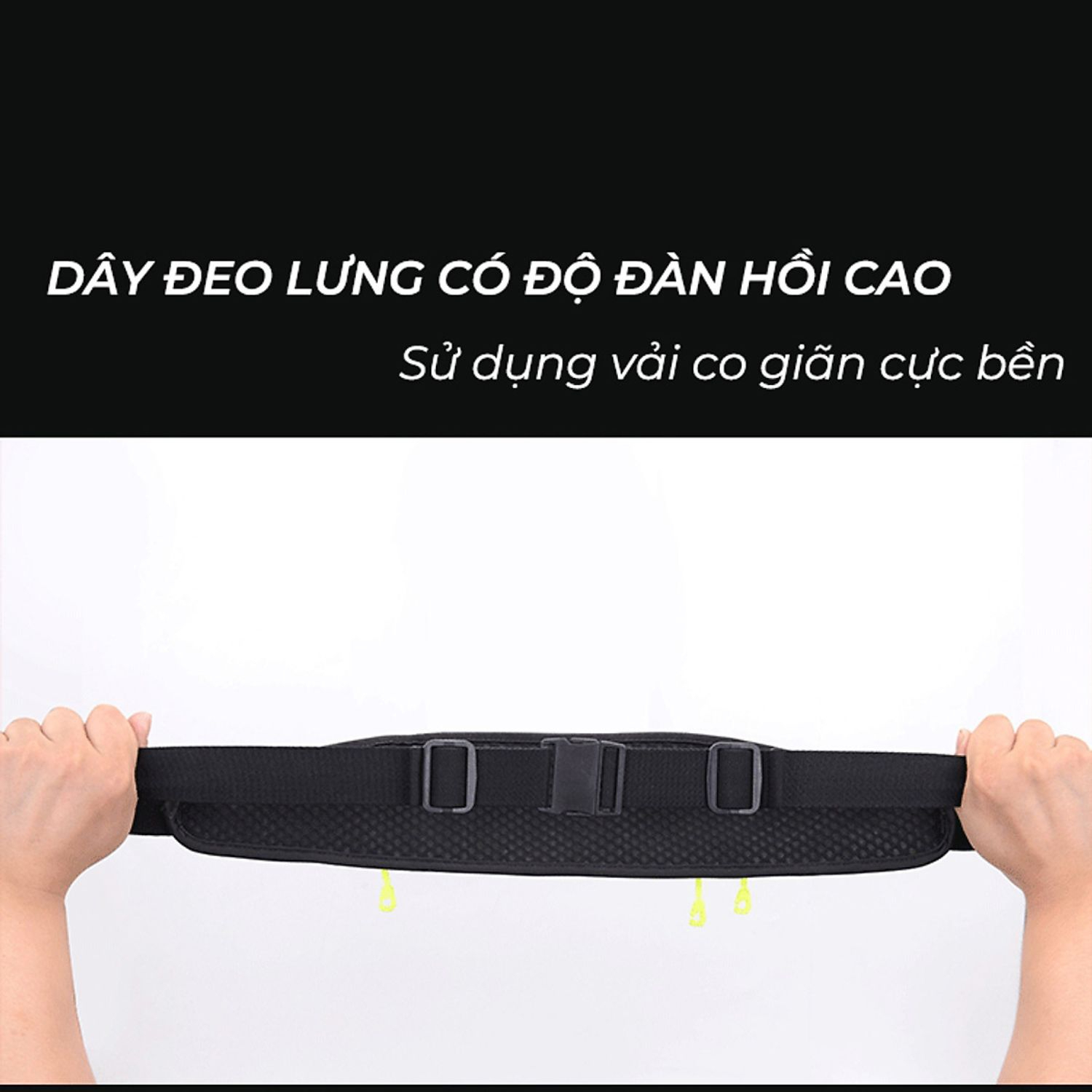 đai chạy bộ đeo hông thời thượng