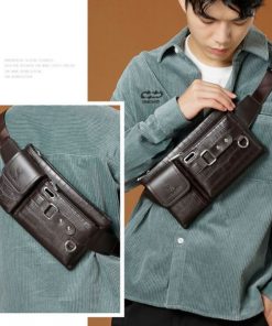 túi đeo chéo nam da cá sấu 1