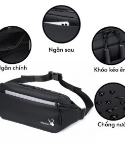 túi đeo chéo ngực weixier 9