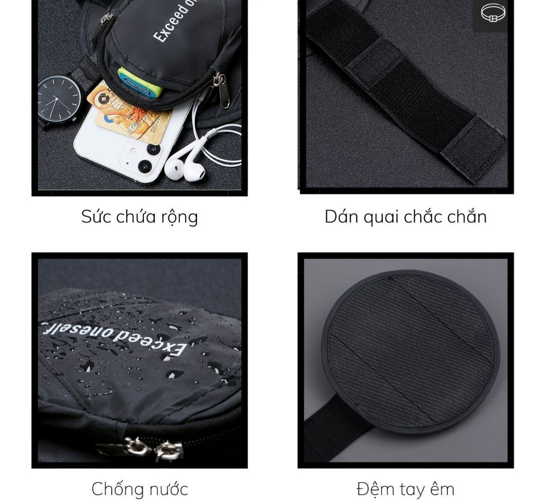 túi đựng điện thoại đeo cánh tay