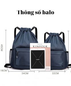 balo dây rút thể thao chống nước 3