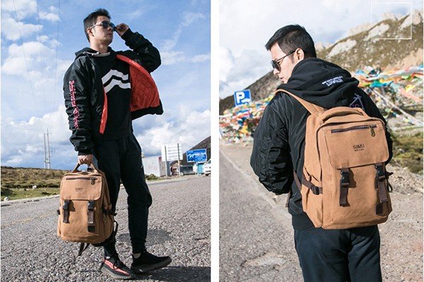 phối đồ với balo thể thao theo phong cách năng động