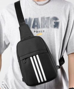 túi đeo chéo nam nữ họa tiết 3 sọc 4