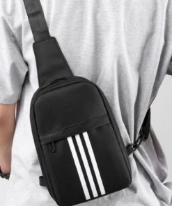 túi đeo chéo nam nữ họa tiết 3 sọc 7