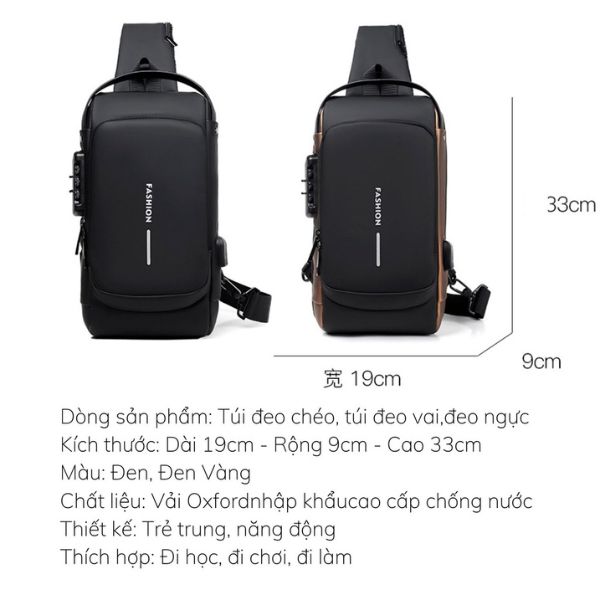 Túi đeo chéo thể thao 2
