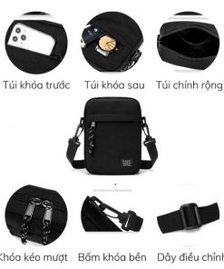 túi đeo hông form vuông 4