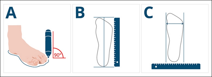 cách chọn size giày 1
